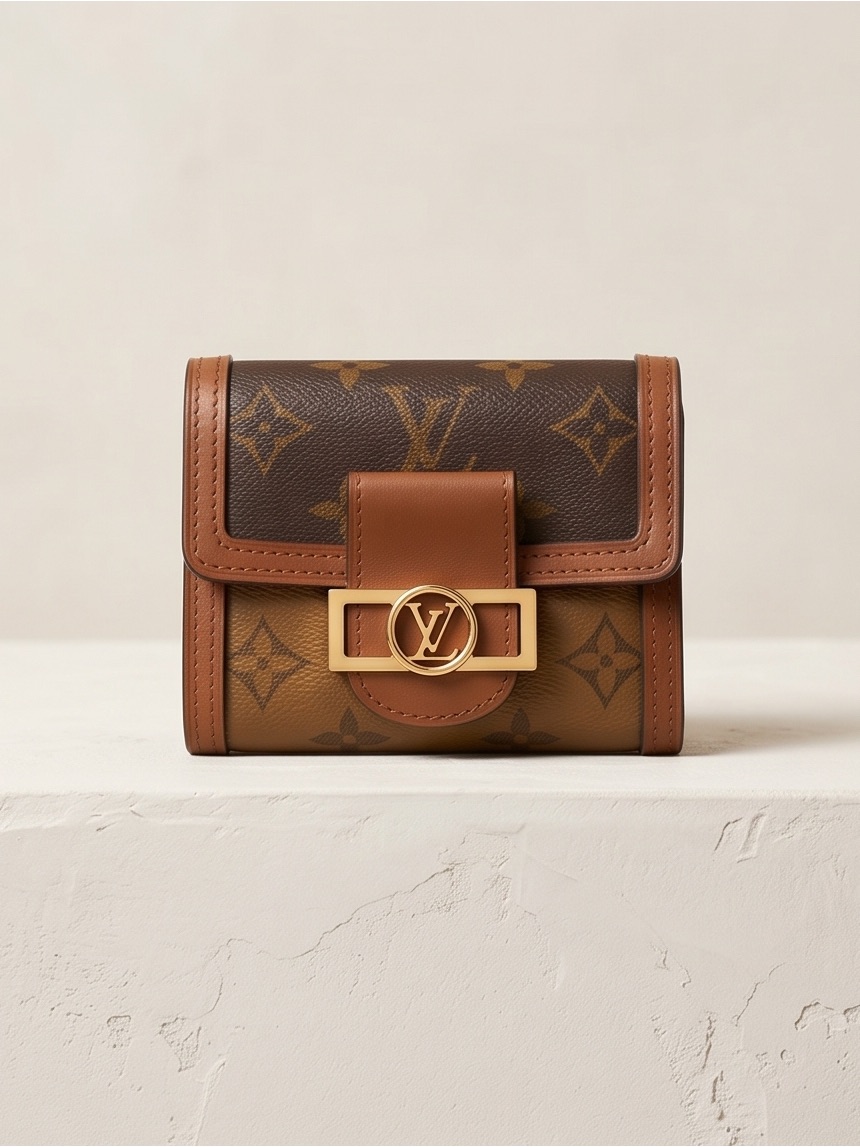 Louis Vuitton Reverse Monogram Dauphine Wallet